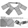 Canvas Gardening Tool Belt with 7 Pockets Garden Tools Storage
