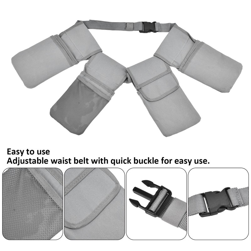 Canvas Gardening Tool Belt with 7 Pockets Garden Tools Storage
