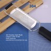Lybunair Multipurpose Stainless Steel Lemon Zester Cheese Grater - Ideal