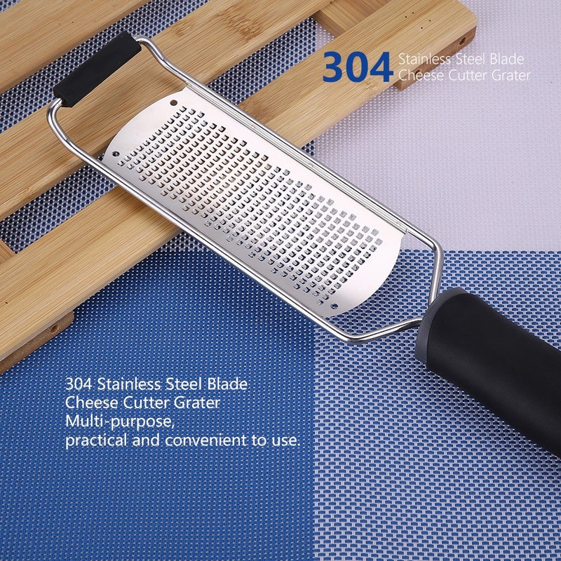 Lybunair Multipurpose Stainless Steel Lemon Zester Cheese Grater - Ideal