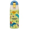 Skater SDPC4P-A Stainless Steel Water Bottle with Straw, One Push