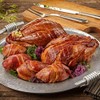 Burgers' Smokehouse Plump Hickory Smoked Cornish Hens (Bacon Wrapped &