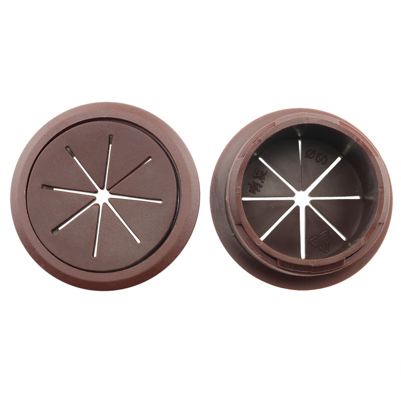 HJGarden 2PCS 50mm Desk Cord Grommets Wire Cable Hole Cover