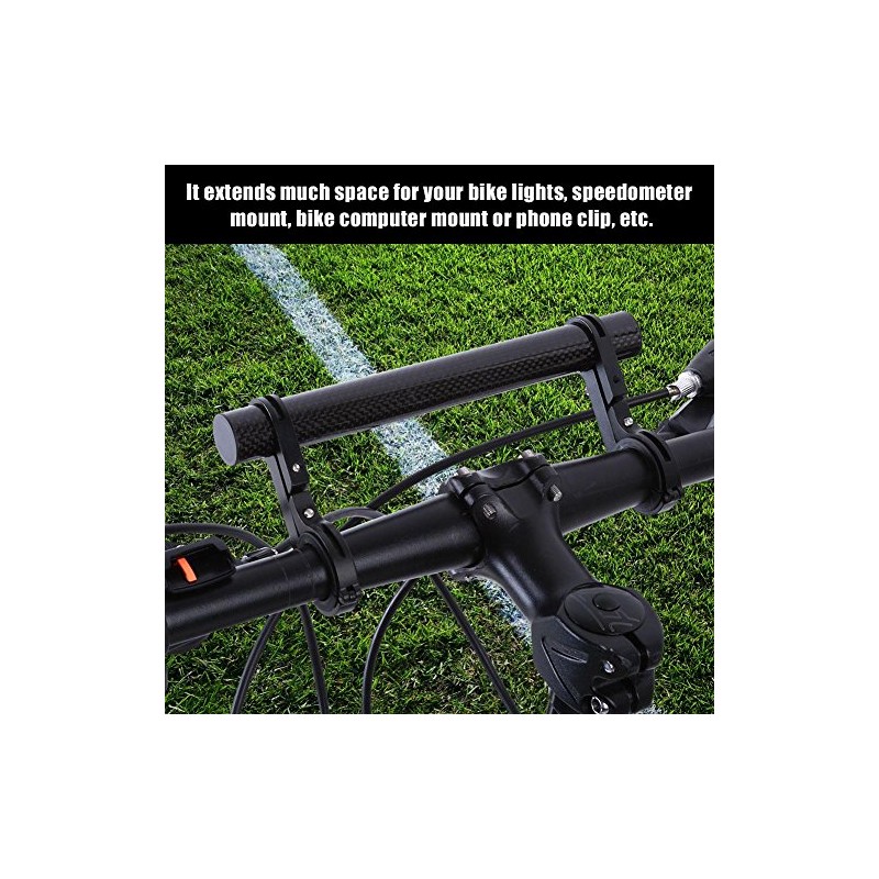 VGEBY1 Bicycle Handlebar Mount, Lightweight Stable Extension Bracket with Two