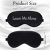 4 Pieces Funny Sleep Mask Silk Eye Mask Soft Blackout