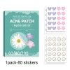 4080100200pcs Pe Acne Patch Skincare Cute Design