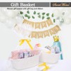 SweetMemo Gift Basket Empty with Handles, 12x8x5 inch - Small