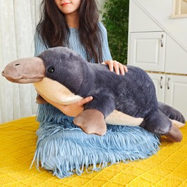 RejoyLix Platypus Stuffed Animal,Soft n Cute Plush Toys,Furry Platypus Plushie,Gifts for Kids and Adults-100cm/39inch