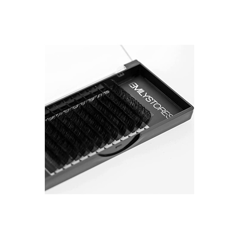 Eyelash Extensions 0.15mm Thickness D Curl Length 12mm Silk Mink