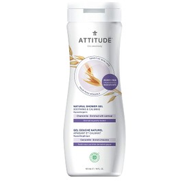 ATTITUDE Sensitive Skin, Hypoallergenic Soothing & Calming Body Wash, Chamomile, 16 Fluid Ounce