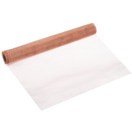 PATIKIL Brass Woven Wire Mesh Screen Roll 39x12", 20 Mesh Filter Metal Coarse Dense Gauze Mesh for Window Security Vent Cover Filtration Animals Fence, Purple