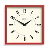 JONES CLOCKS® Box Wall Clock | Retro Square Clock |