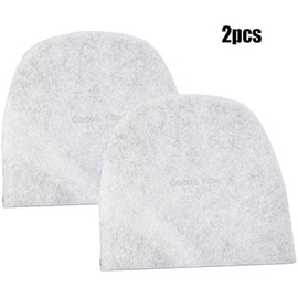 2Pcs Activated Carbon Filters Compatible with EBAC 2000 Series 2600e 2600ex 2650e Dehumidifier Purifiers, White