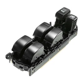 HbasdLH 1pc Power Door Window Control Switch Front Left Driver Side Black for Lexus for GX470 4.7L 2003-2009,for Toyota for Land Cruiser 4.7L 2003-2007 Female-Connector Gender Standard