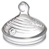 NUK Simply Natural Medium Flow Bottle Nipples, 2 Pack