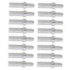 SUPVOX 40pcs Arrow Tail Aluminum Replacement for Archery Inner Arrow