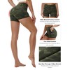 BUBBLELIME 2.5"/4" Stretch Yoga Shorts for Women Tummy Control -