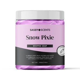 Sassy Shop Bath - Whipped Soap (Snow Pixie)