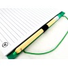 Sweda Recycled Notebook & Pen Set, Green & Beighe, Wire