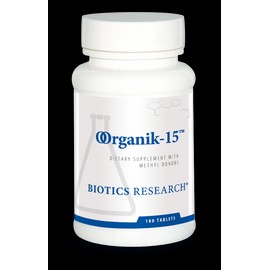 Biotics OOrganik-15 180 Tablet For Natural Methylation & Detox Support 11/25