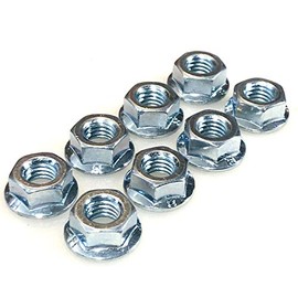 ReplacementScrews Bed Frame Nuts Compatible with IKEA Part 114254 (MALM, HELLEFJORD) (Pack of 8)