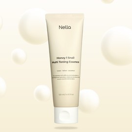 Nella 허니원스네일 멀티토닝 올인원 에센스 120ml x 5개 Honey Once Snail Multitoning All-in-One Essence 120ml x 5 Pieces