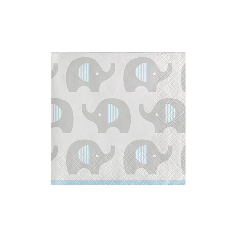 Creative Converting Little Peanut Boy Party Cute Elephant Napkins