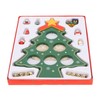 Wooden Christmas Tree Desktop Ornament Shatterproof Safe Eco Friendly Wooden