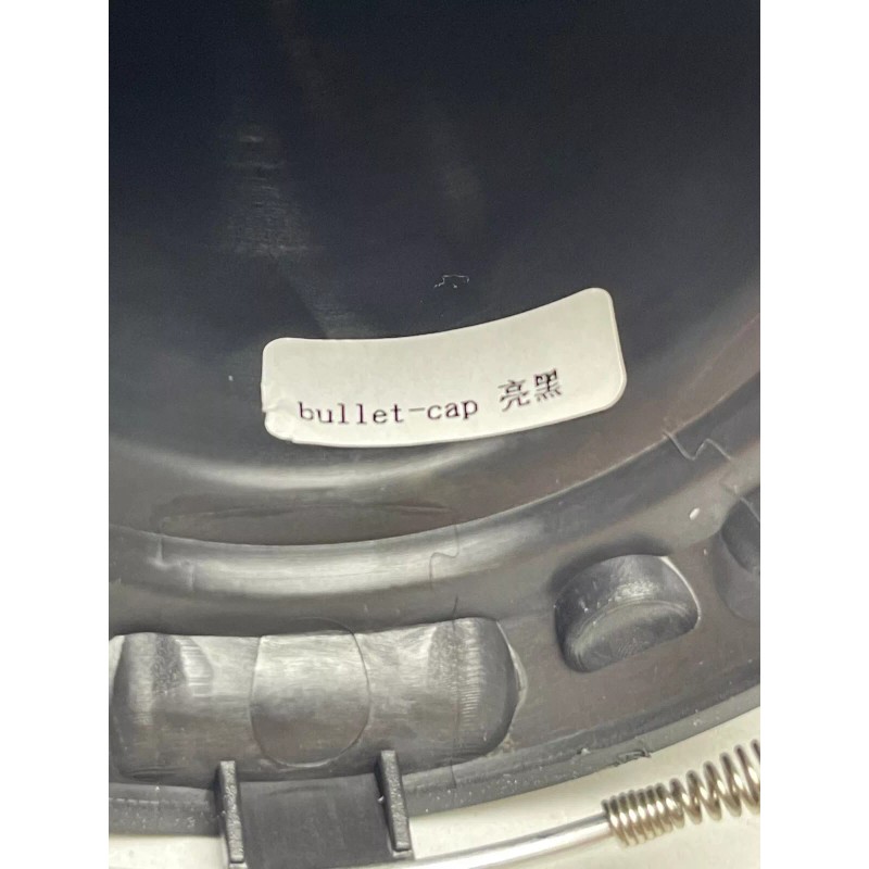 Gear OffRoad Gloss Black Snap In Wheel Center Cap bullet-cap