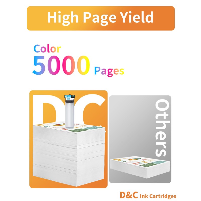 D&C T11D2 Printer Cartridges for Epson T11D2 Cartridges Compatible with