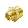 Hooshing 2PCS 1/4" NPT Male to 3/4" NPT Male Brass