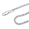 925 Sterling Silver 2MM Rope Chain 30