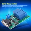 Fafeicy 2 Channel Serial Port Relay Module, RS232 UART Protocol
