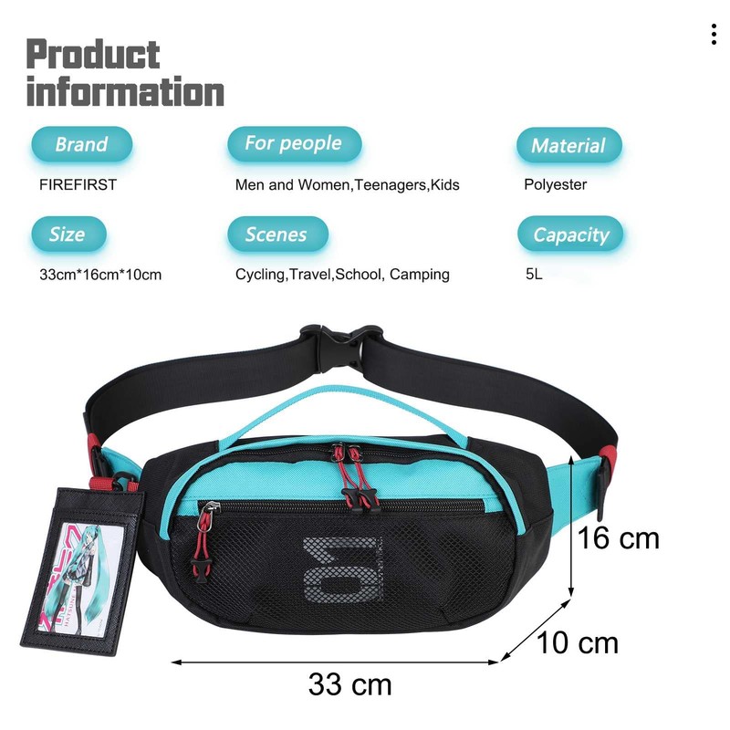 FIREFIRST x Hatsune Miku & Kagamine Rin/Len Waist Packs Shoulder