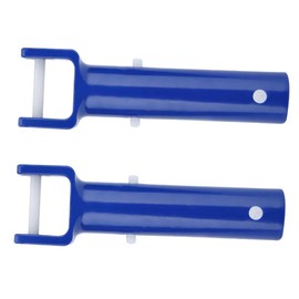 BESPORTBLE 2 Sets Shaped Pool Cleaning Suction Head Lightweight and Durable Cleaning Tool for Swimming Pools Easy to Use and Store Blue
