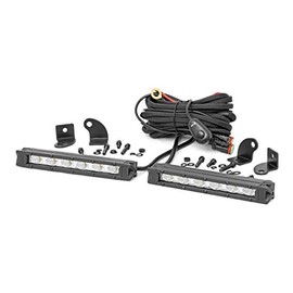 Rough Country 6" Chrome Series Slimline CREE LED Light Bars | Pair - 70406A