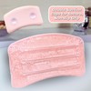 Pink Cooling Gel Bath Pillow | Head & Neck Support