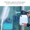 Foam Sprayer 2000mAh 1.8L Cordless Pressurized PP Electric Foam Spray