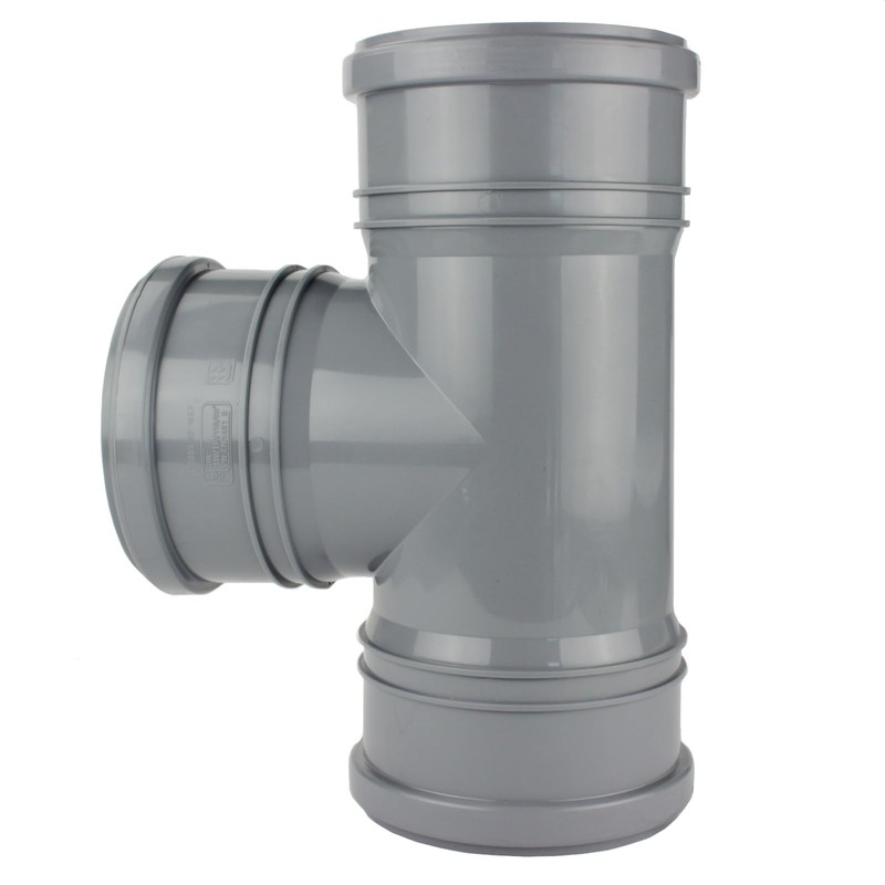 VONLIS T-Piece HT Pipe System Socket Waste Water Pipe Branch