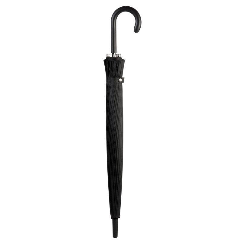 Totes Auto Open Water Repellent 24 Rib Stick Umbrella with