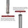 sourcing map Chucking Reamer 10.1mm H7 C1/K30 Carbide Tip Precision