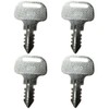 Qty 4: Ignition Key(s) Fits Kubota Replaces 18510-63720