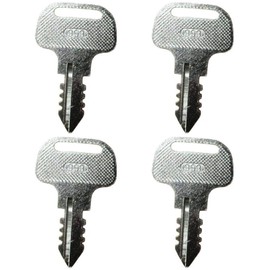 Qty 4: Ignition Key(s) Fits Kubota Replaces 18510-63720