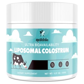 Marafiki Liposomal Bovine Colostrum Supplement - Grass Fed Colostrum Powder - High Bioavailability, Easy to Mix (60 Servings)