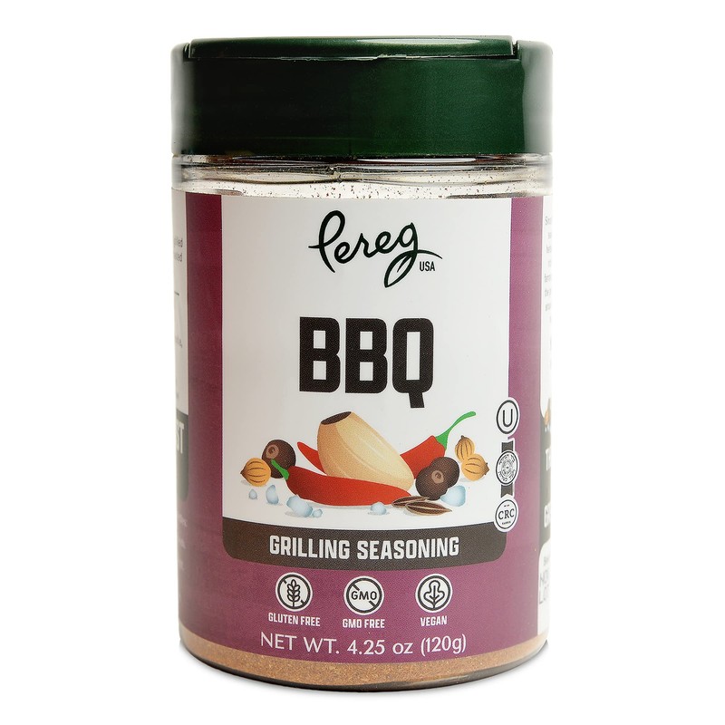 Pereg BBQ Seasoning (4.25 Oz x 6 Pack) with Cumin,