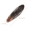 LALAFINA Crochet Wave Extensions Lightweight Soft Synthetic Braiding Hair Fluffy