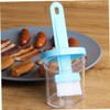 Ciieeo 4Pcs Reusable Basting Brush Ergonomic Oil Brush for Baking