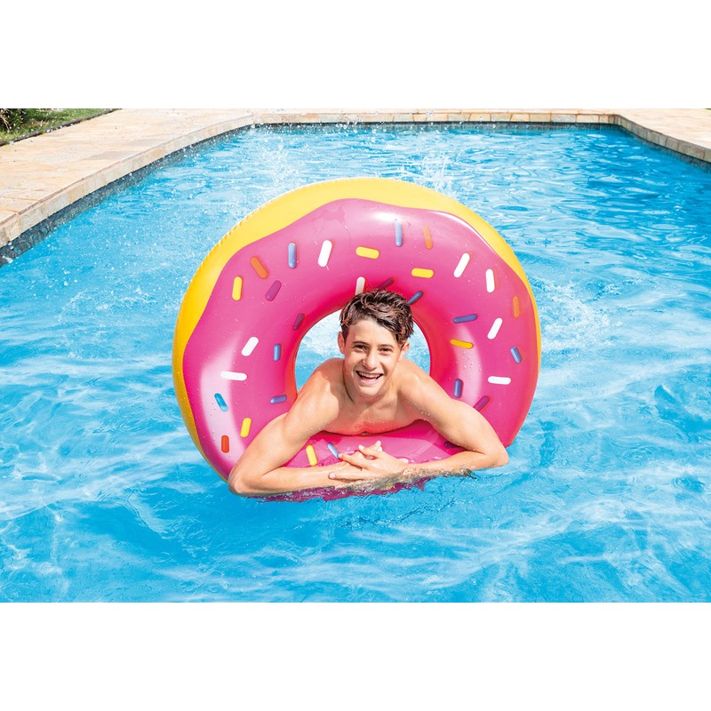 Intex Pink Frosted Donut Tube
