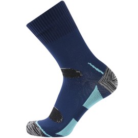 SuMade Waterproof Neoprene Socks,Hiking Gear For Men Womens Mens Athletic Mountain Climbing Cycling Wader Socks 1 Pair (Blue,Small)