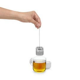 TOPANBIETER 999 CUTEA Tea Infuser for Loose Tea Tea Strainer Tea Filter Tea Ball Stainless Steel Can Be Used for Teapot, Tea Cup and Cooking